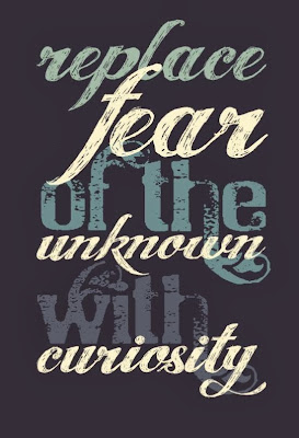 Replace fear of the unknown with the curiosity