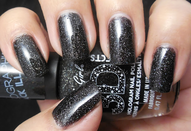 LA Girl 3D Holographic Black Illusion