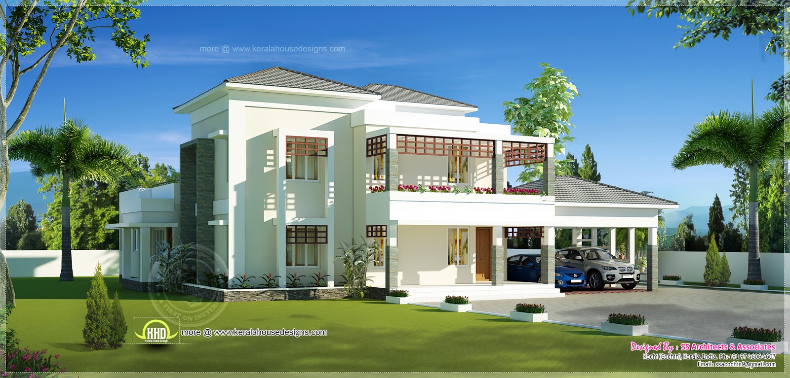 Beautiful Double Storey House Plans