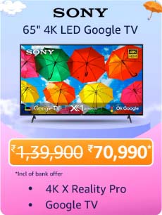 Smart TV starts at Rs. 9,999 /- Only