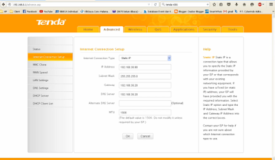 Cara Setting Router Tenda Dengan Mudah