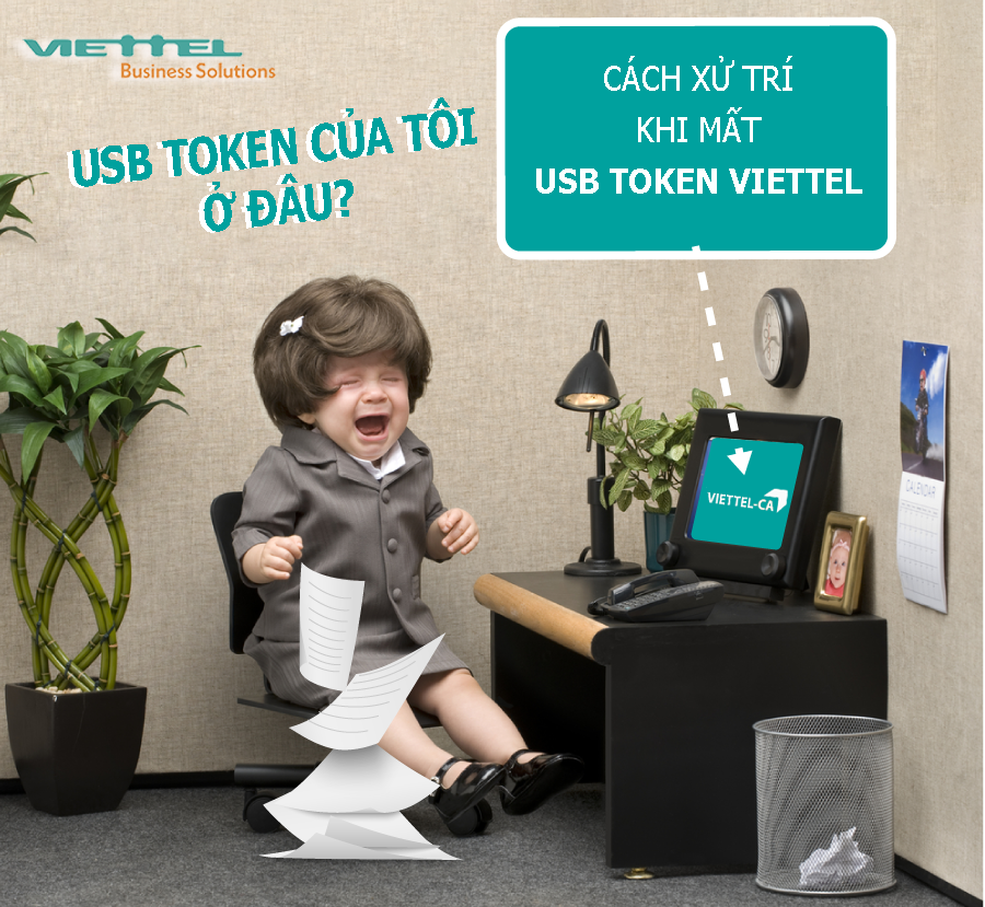 Ảnh minh họa: cách xử lý khi mất USB token chữ ký số Viettel-CA