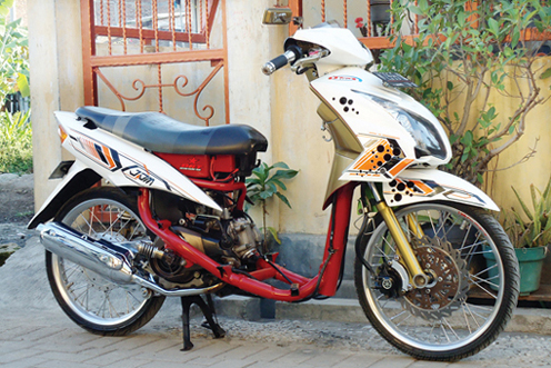 kumpulan modifikasi motor mio gt 115 5