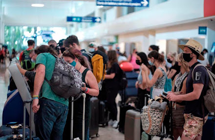 El Aeropuerto de Cancún, con 514 operaciones y una conexión con 73 destinos