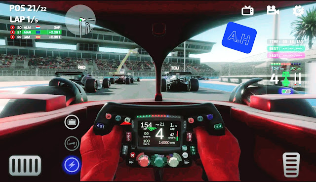 لعشاق سباقات الفورميلا 1 تحميل لعبة سباق الفورميلا 1 الواقعية مجاناً لهواتف الأندرويد F1 Game for Android