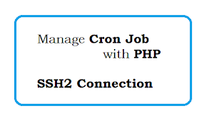 Manage Cron Job with PHP - SSH2 Connection