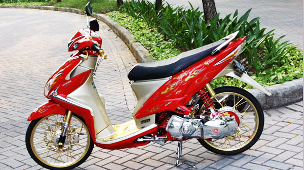 modifikasi yamaha xeondengan berbagai style modifikasi yamaha xeon  title=