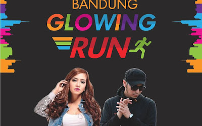 Bandung Glowing Run 2015, lomba lari malam hari bandung