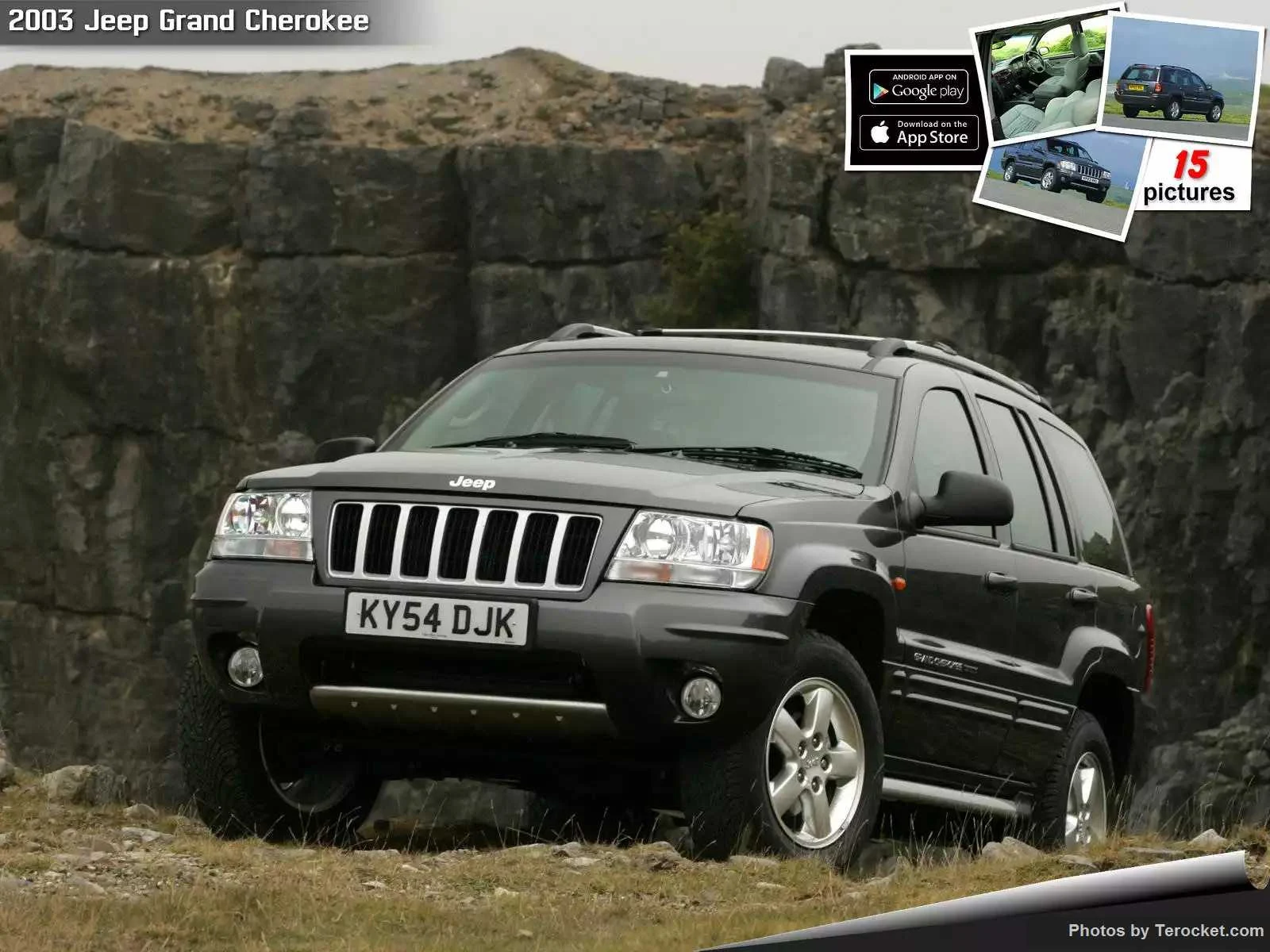 Hình ảnh xe ô tô Jeep Grand Cherokee UK Version 2003 & nội ngoại thất