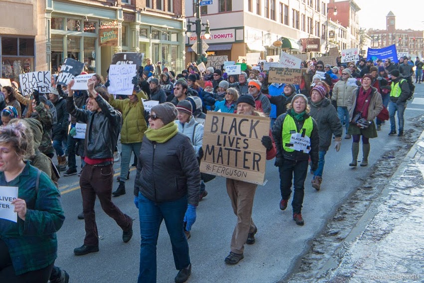 March to End Violence: Solidarity for Racial Justice in Portland, Maine USA December 7, 2014 photo by Corey Templeton