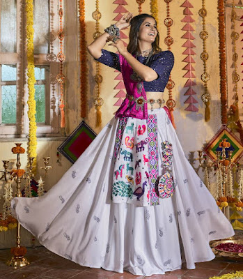 Traditional Lehenga Choli on Raksha Bandhan