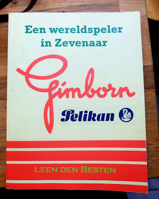 Voorkant 'Gimborn/Pelikan, een wereldspeler in Zevenaar', Leen den Besten, Cultuurhistorische Vereniging Zevenaar