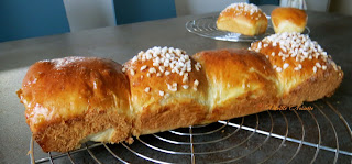 BRIOCHE MOELLEUSE AUX BLANCS D'OEUFS