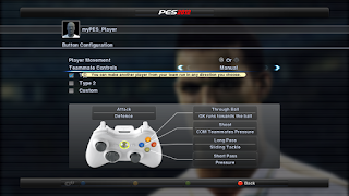 PES 2012 Games Control