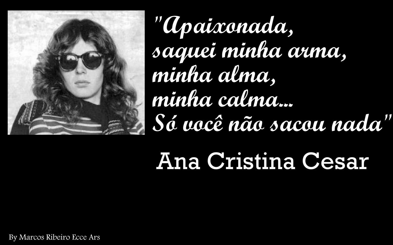 Ana Cristina Cesar: homenageada da Flip | Dante Filho