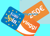 Logo Concorso Eurospin ''Gira l'Italia'': vinci gratis buoni viaggio da 250€ e da 3.000€