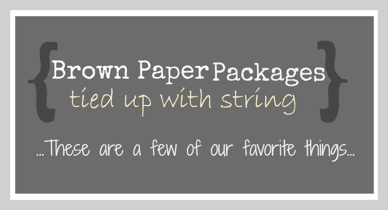 Brown paper packages tied up with string updater