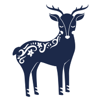 Christmas Deer SVG