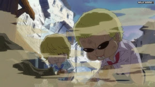 ワンピースアニメ ドレスローザ編 702話 ドフラミンゴ ドフィ 幼少期 天竜人 DonQuixote Doflamingo | ONE PIECE Episode 702