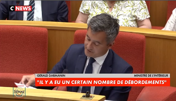 [VIDEO] - GÉRALD DARMANIN FACE AU SÉNAT : « JE N’AI PAS À VOUS DONNER LA NATIONALITÉ DES PERSONNES QUE NOUS INTERPELLONS ! »