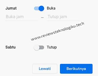 mengatur jadwal buka tutup google bisnisku