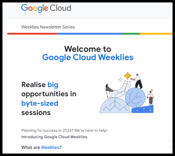 Google Cloud Weeklies