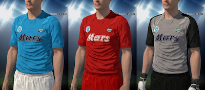 PES 2013 Napoli 1989/90 Classic Kits by Swoosh1968