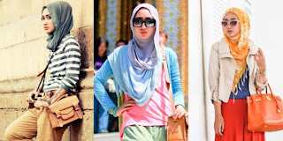 Inspiratif Gaya Hijab Trendi - Cara memakai hijab