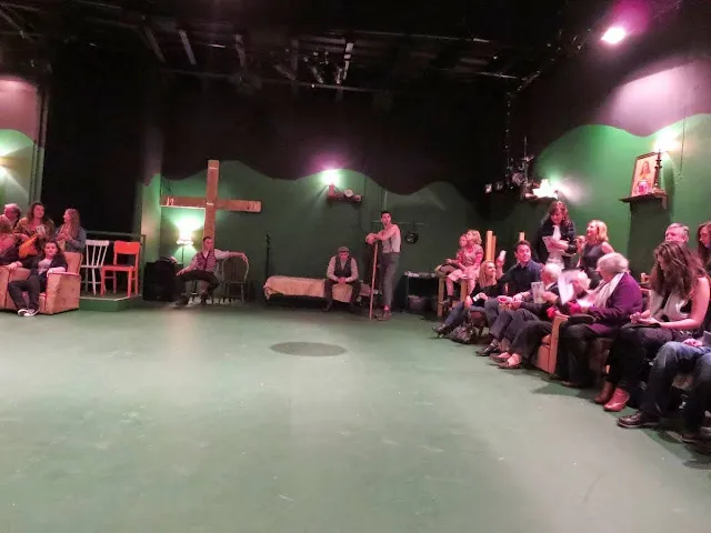 Performance at the Lir Theatre in Dublin
