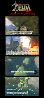 Zelda Breath of the Comic - Part 4 I'm Going Swimming
