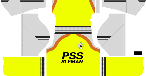 Gerardo Official PSS Sleman Kit for Dream League Soccer 16