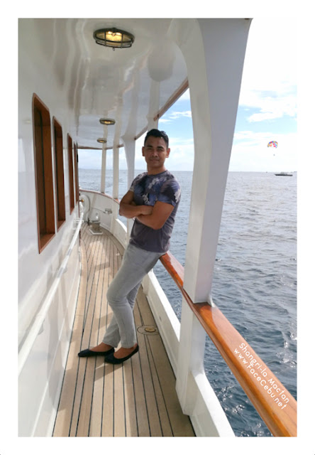FaceCebu Blogger at The Celandine Yacht