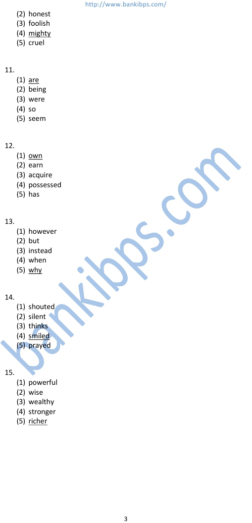 previous year question paper of ibps clerk exam