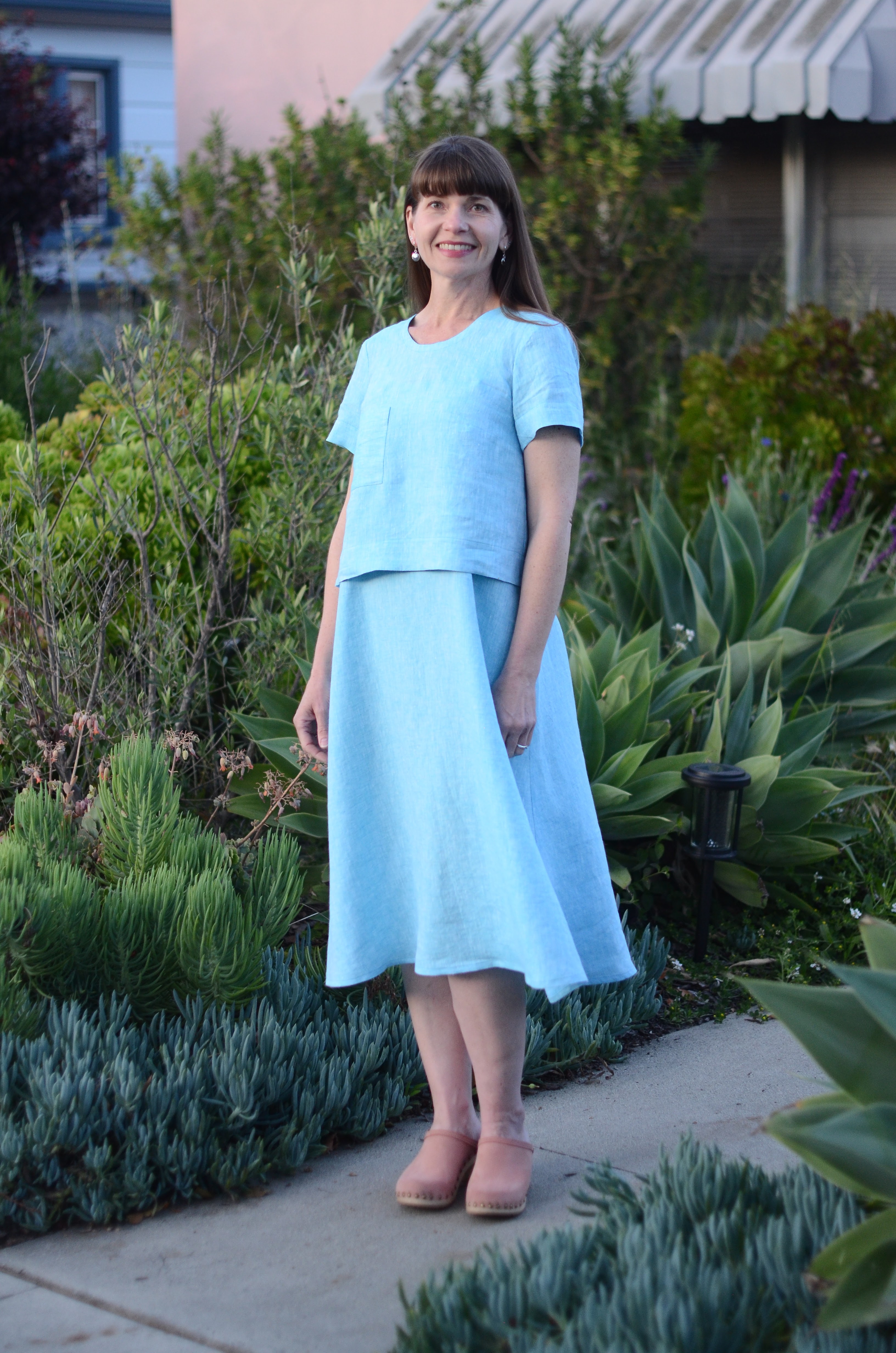 Made By A Fabricista: Summery Chambray Linen Mini Capsule