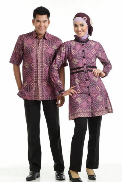 60+ Koleksi Kekinian Gambar Couple Gamis Batik