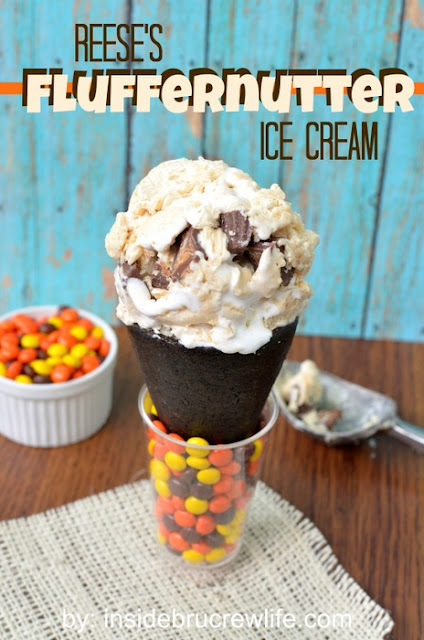 Reese's Fluffernutter Ice Cream