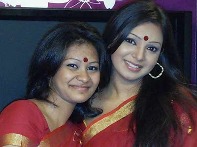 Prova | Bangladeshi Natok Actress Prova with her Friend