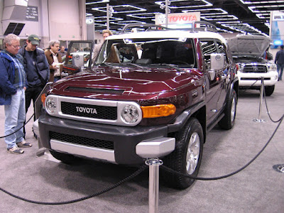 2006 Toyota FJ Cruiser at the Portland International Auto Show in Portland, Oregon, on January 28, 2006