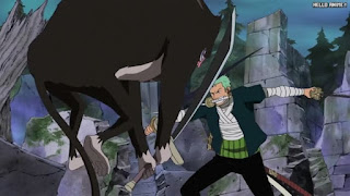 ワンピースアニメ 506話 クライガナ島 ロロノア・ゾロ Roronoa Zoro | ONE PIECE Episode 506