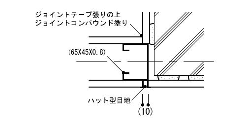 2-24-4　壁取合い（一重張）