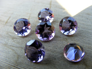 purple amethyst loose gemstones