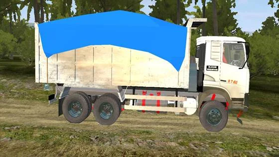 mod ud quester dump truck bussid