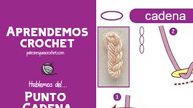 Cómo tejer el punto cadena | Aprende crochet desde el principio