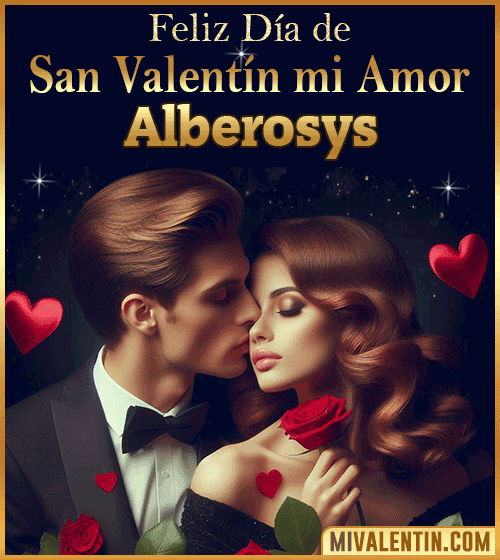 Tarjetas Feliz día de San Valentin Alberosys