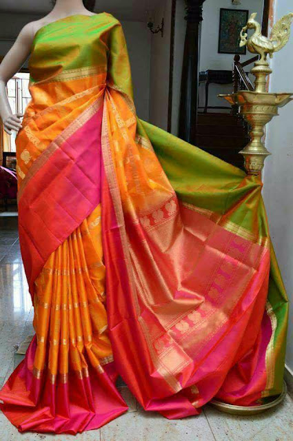 Kanchipuram Handlooom Pure Silk Sarees 