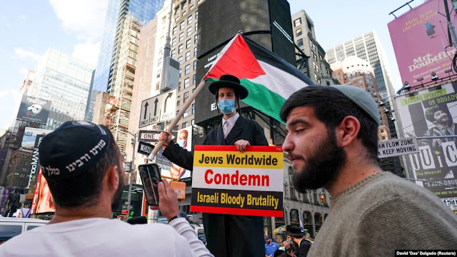 Ribuan Warga AS pro-Palestina berunjuk rasa di berbagai kota di seluruh AS