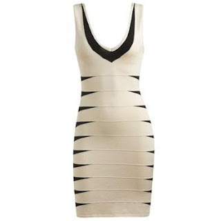 Bandage Dress on Bandage Dress Black White