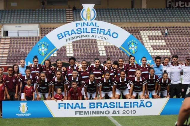 PRIMEIRA EQUIPE BICAMPEÃ DO BRASILEIRO FEMININO