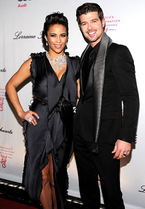 paula patton baby. robin thicke and paula patton