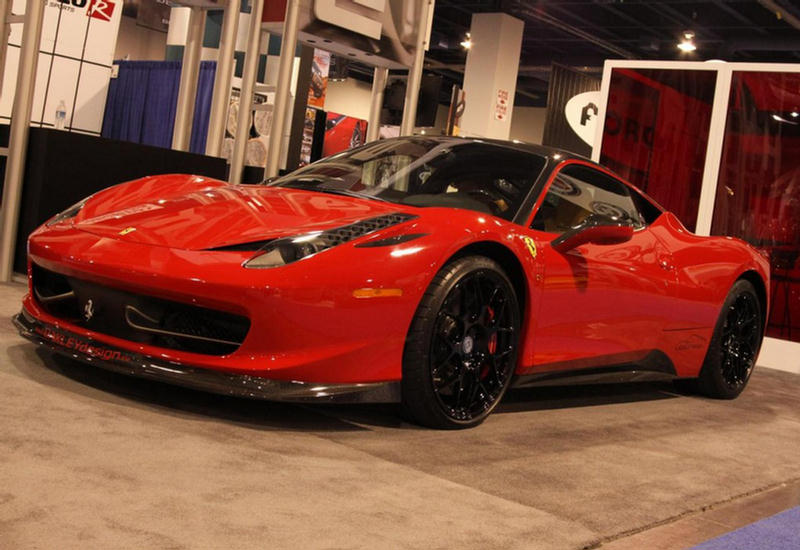 HRE Wheels On Oakley Design Ferrari 458 Italia Concept